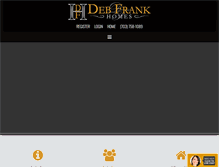 Tablet Screenshot of debfrank.com